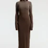 Verona Turtleneck Maxi Dress